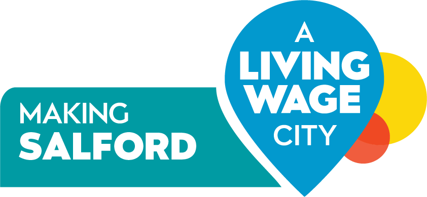 Making Salford a Living Wage City logo